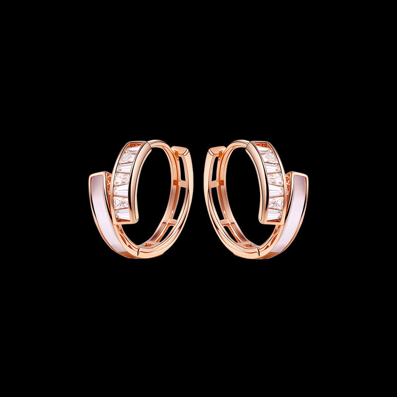 Stacked Geometric Earrings