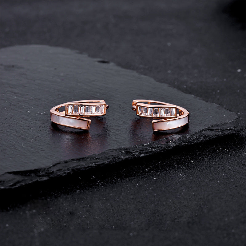 Stacked Geometric Earrings
