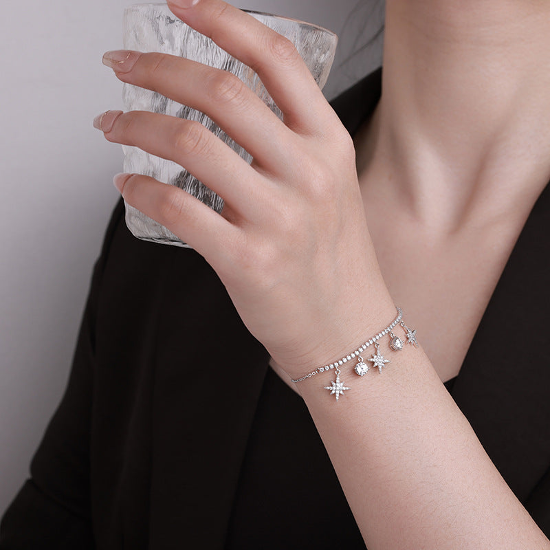 Octagram bracelet
