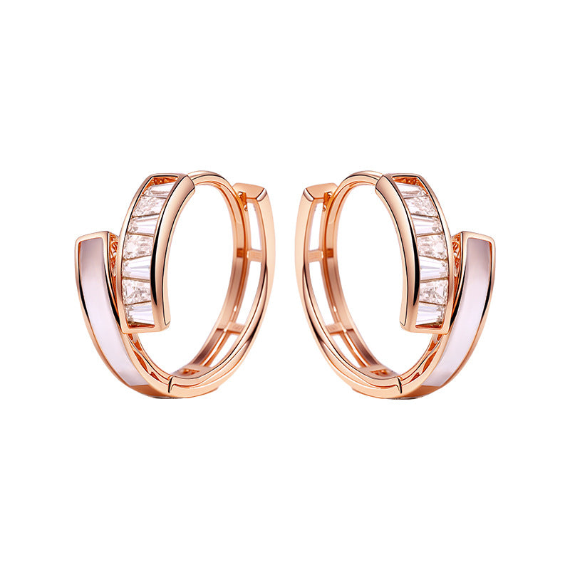 Stacked Geometric Earrings