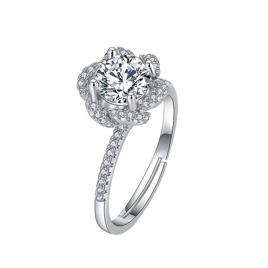 Floral Cluster Ring