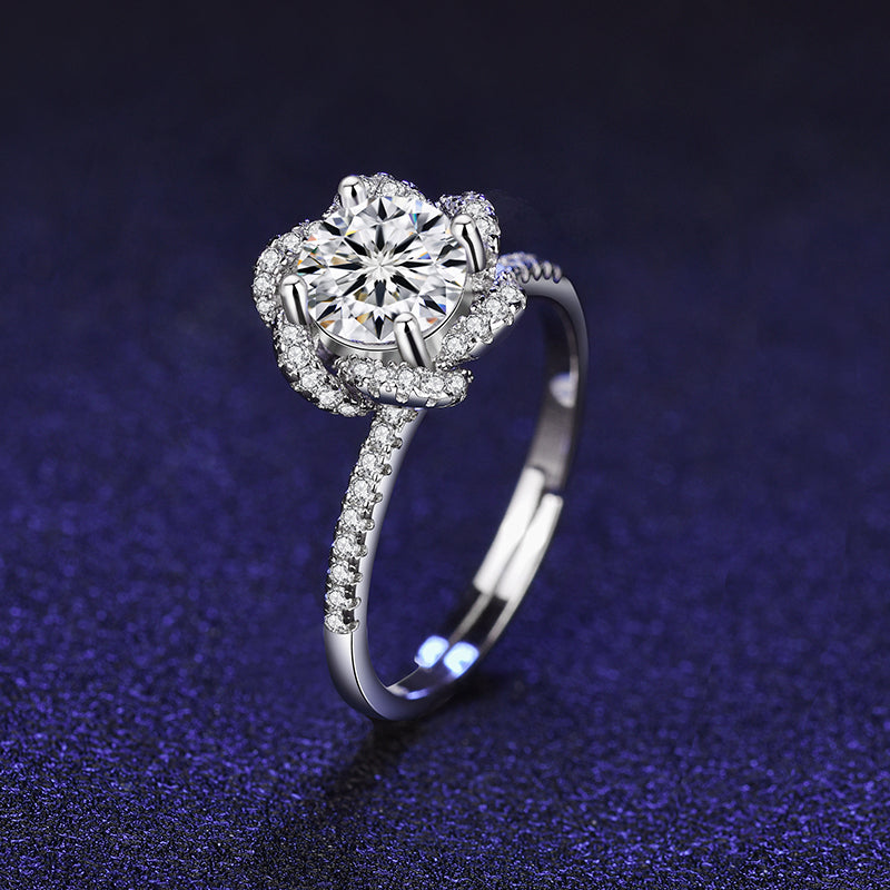 Floral Cluster Ring