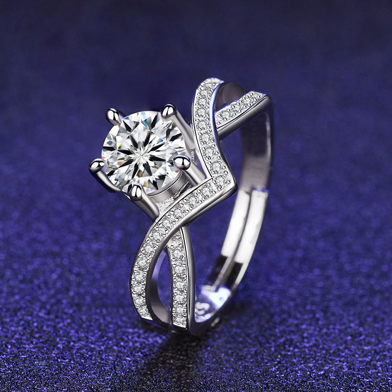 Crown-Shaped Ring