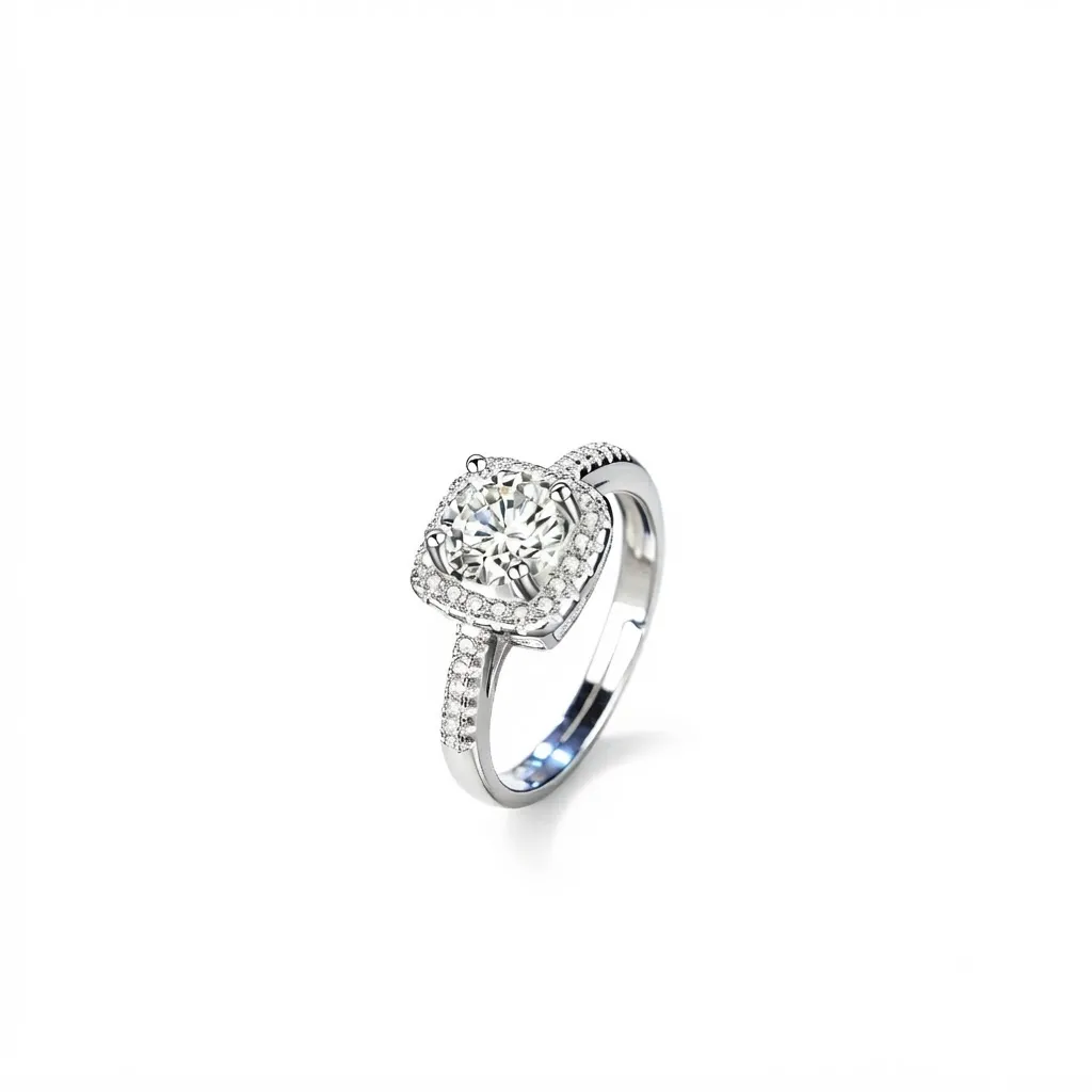 Timeless Love Square Ring