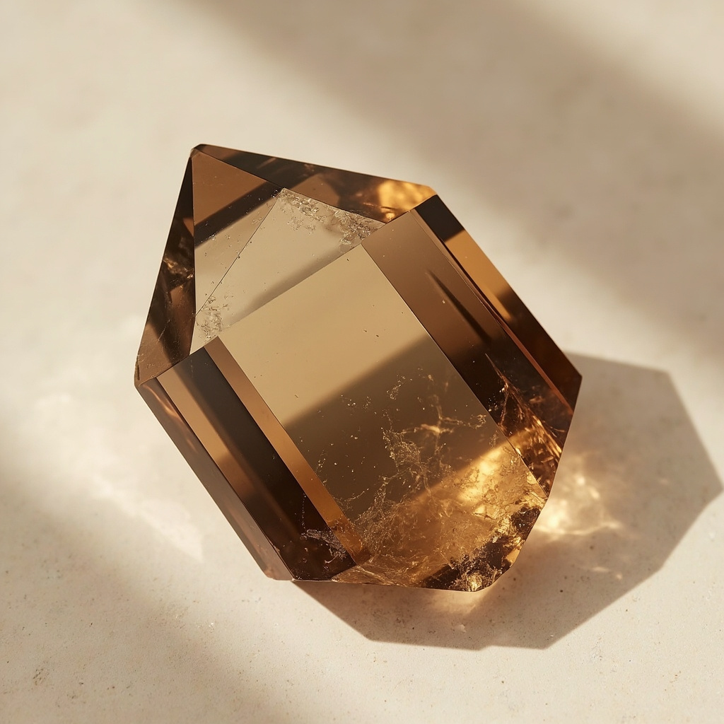 What is the name of the stone that is a brown variety of quartz?