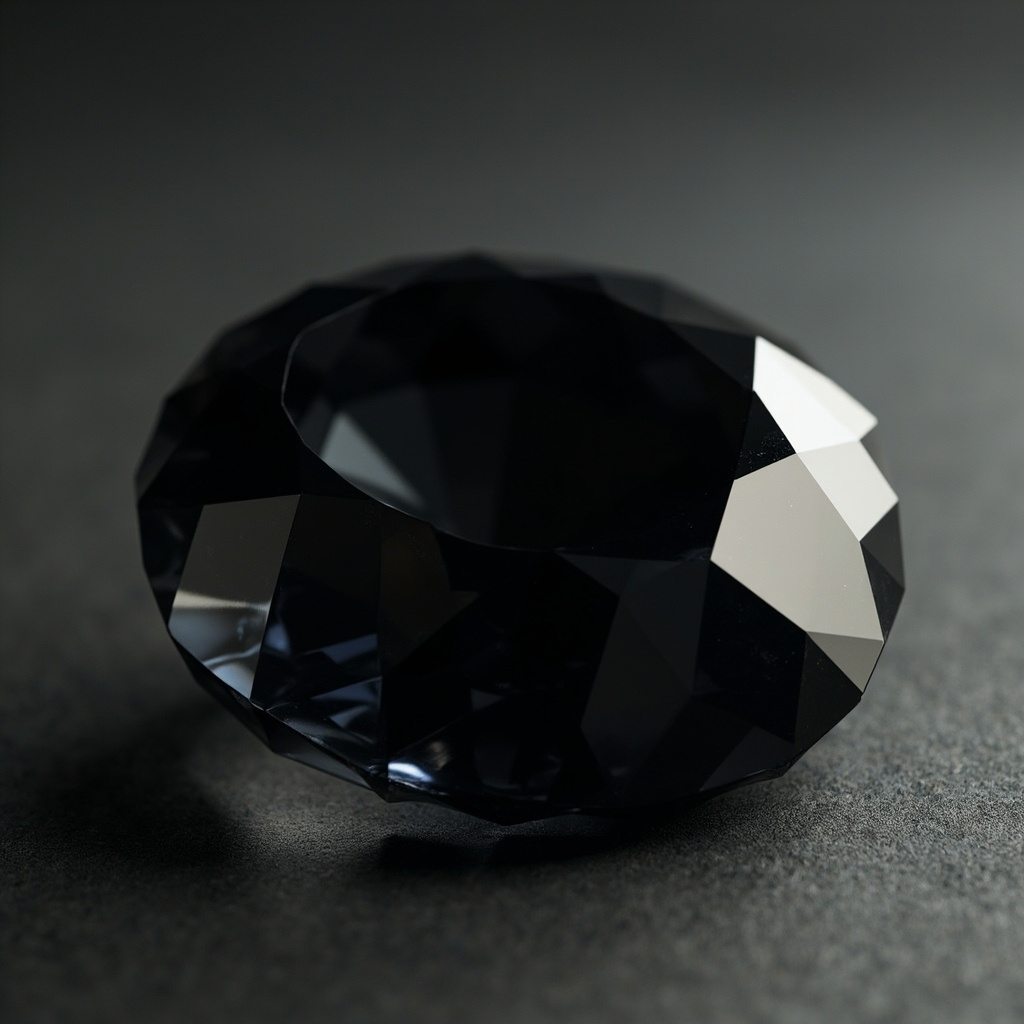 What is the largest cut black diamond