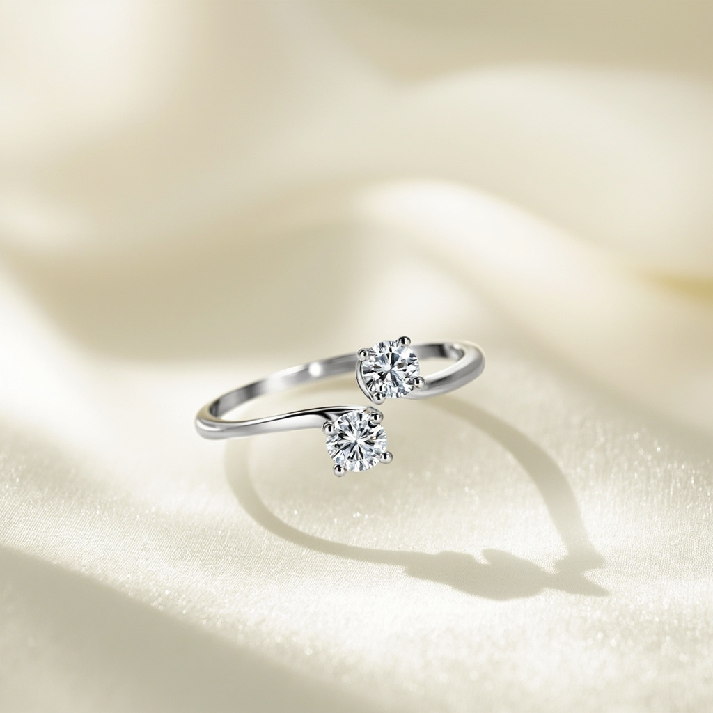 What is a diamond open ring