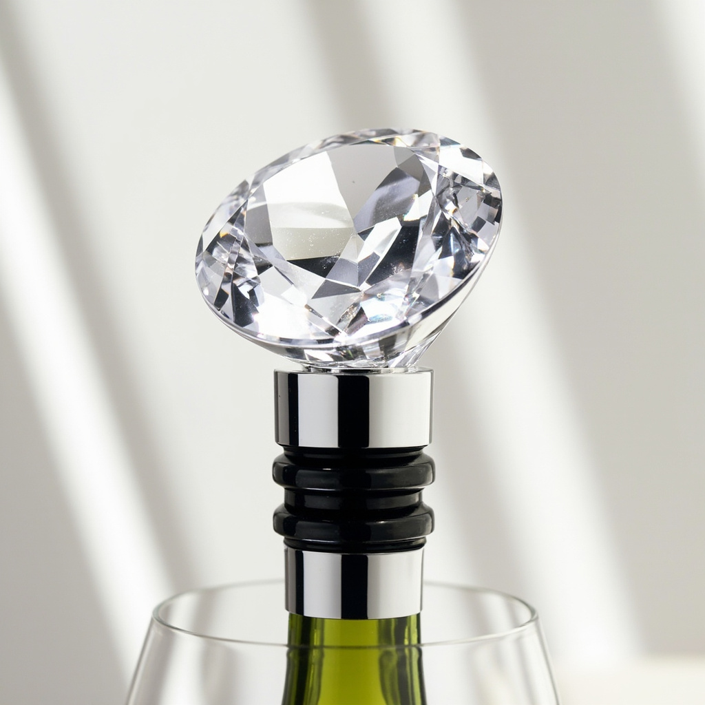 What is a diamond wine stopper