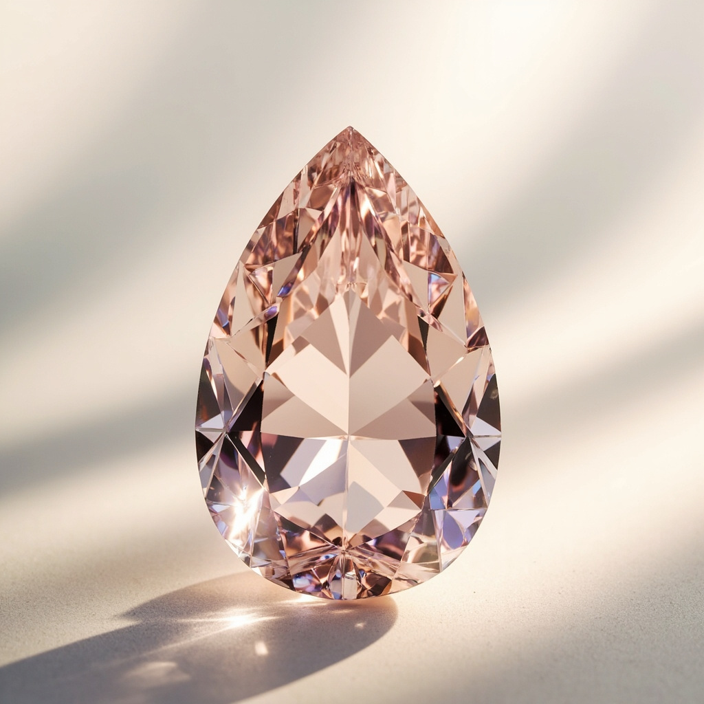 What is the shape of a briolette cut?