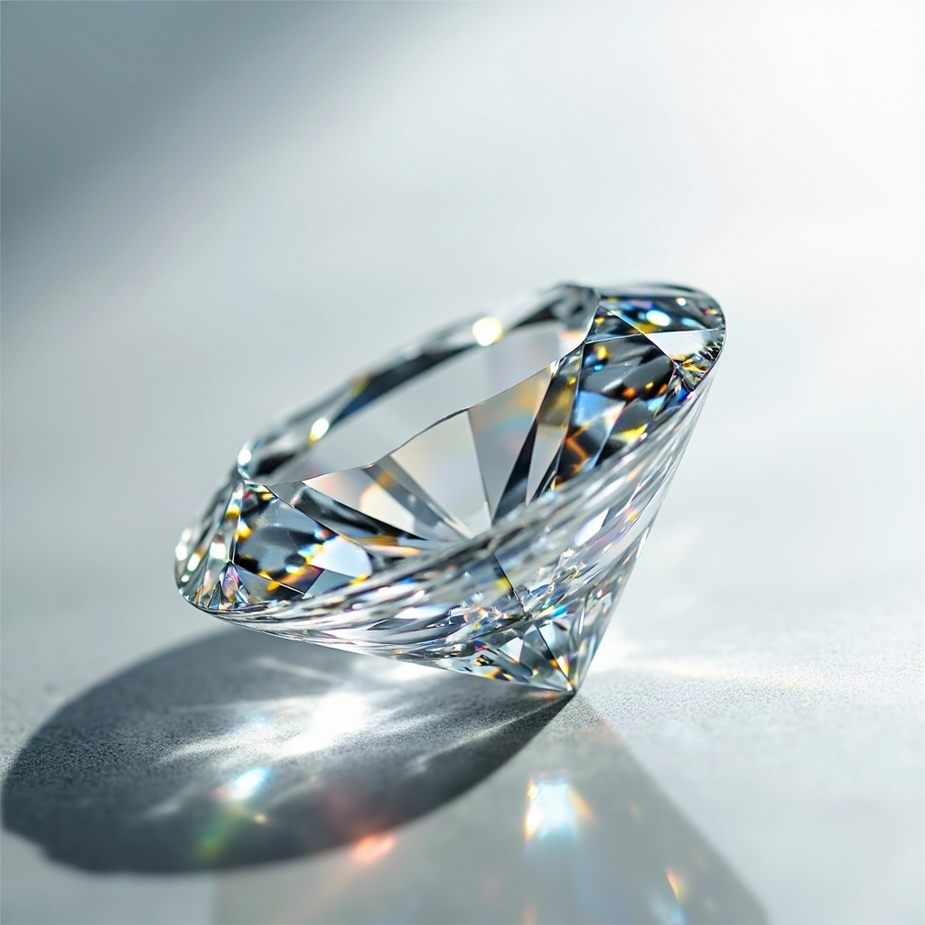 What is the term for the curvature of a diamonds pavilion