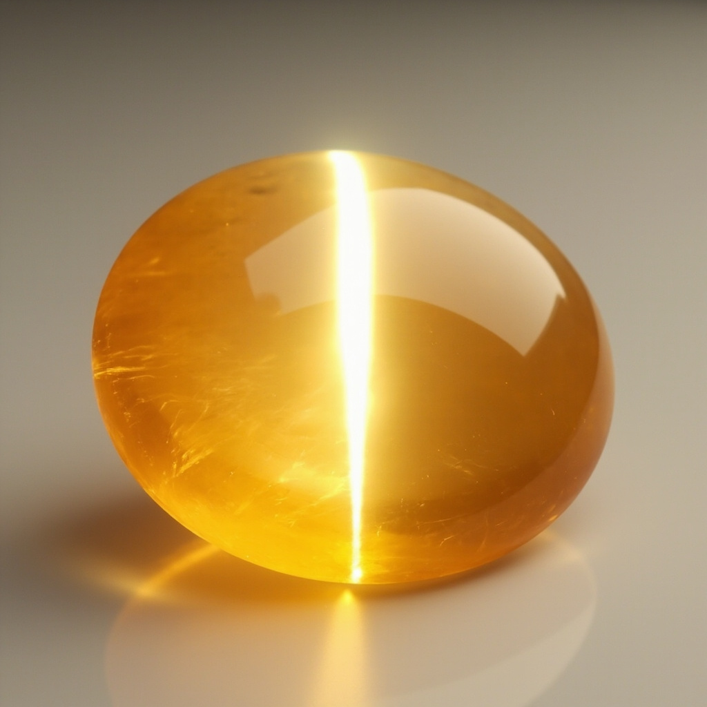 What gemstone is known for its milk and honey effect?