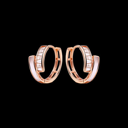 Stacked Geometric Earrings