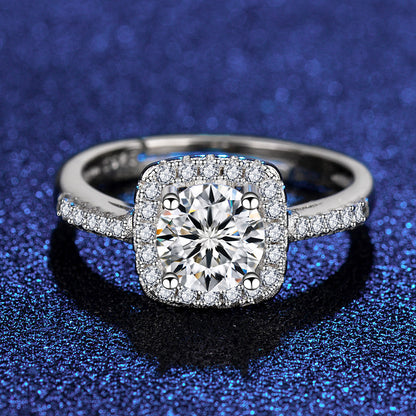 Square Halo Ring