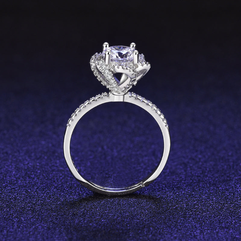 Floral Cluster Ring